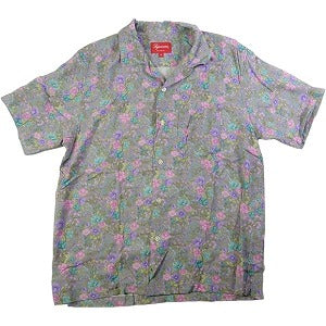 SUPREME シュプリーム 19SS Mini Floral Rayon S/S Shirt Dusty Purple 半袖シャツ 紫 Size 【S】 【中古品-非常に良い】 20779026