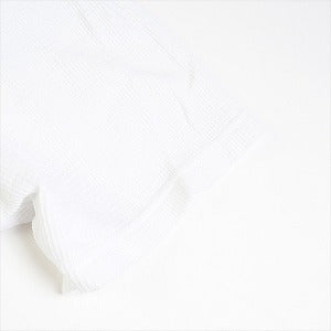 SUPREME シュプリーム 19SS Stripe Rib Waffle Top White Tシャツ 白 Size 【M】 【中古品-良い】 20779081
