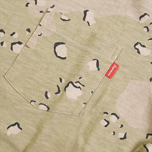 SUPREME シュプリーム 17SS Pocket Tee Desert Camo Tシャツ 茶 Size 【S】 【中古品-良い】 20779111
