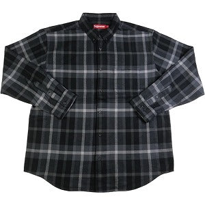 SUPREME シュプリーム 23AW Plaid Flannel Shirt Black 長袖シャツ 黒 Size 【L】 【新古品・未使用品】 20779731