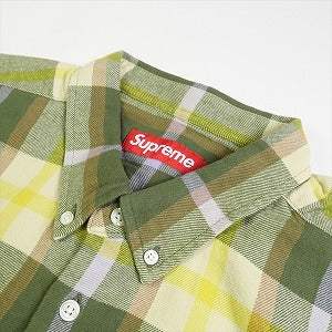 SUPREME シュプリーム 23AW Plaid Flannel Shirt Green 長袖シャツ 緑 Size 【M】 【新古品・未使用品】 20779736