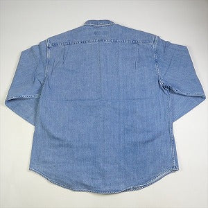 SUPREME シュプリーム 23AW Small Box Shirt Denim 長袖シャツ インディゴ Size 【S】 【新古品・未使用品】 20779815