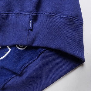 SUPREME シュプリーム 23AW Satin Applique Hooded Sweatshirt Washed Navy パーカー 紺 Size 【L】 【新古品・未使用品】 20779941