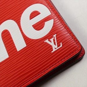 SUPREME シュプリーム ×Louis Vuitton 17AW Supreme PF Slender Red 二つ折り財布 赤 Size 【フリー】 【新古品・未使用品】 20780037