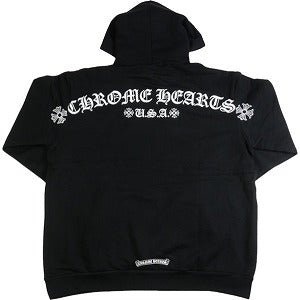 CHROME HEARTS クロム・ハーツ CH ARCH USA PULLOVER HOODIE BLACK ...
