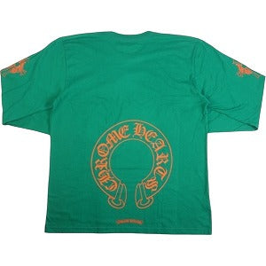 CHROME HEARTS クロム・ハーツ Horseshoe L/S Tee Green ロンT 緑 Size 【M】 【新古品・未使用品】  20781362