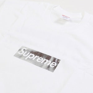 即発送 白L supreme box logo tee whiteTシャツ/カットソー(半袖/袖なし)