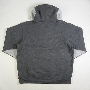 SUPREME シュプリーム 21AW S Logo Split Hooded Sweatshirt Heather Grey パーカー 灰 Size 【L】 【中古品-良い】 20782764
