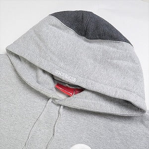 SUPREME シュプリーム 21AW S Logo Split Hooded Sweatshirt Heather Grey パーカー 灰 Size 【L】 【中古品-良い】 20782764