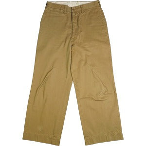 At Last ＆ Co アットラスト/BUTCHER PRODUCTS ブッチャープロダクツ WORK TROUSERS BEIGE  トラウザーパンツ ベージュ Size 【34】 【中古品-良い】 20782876