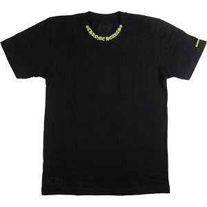 CHROME HEARTS クロム・ハーツ NECK LOGO POCKET S/S T-SHIRT BLACK