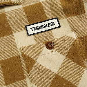TENDERLOIN テンダーロイン T-BUFFALO JKT バッファローチェックジャケット ベージュ Size 【XL】 【中古品-良い】 20783289