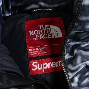 SUPREME シュプリーム ×The North Face 23SS Trompe Loeil Printed Nuptse Jacket Purple ダウンジャケット 紫 Size 【S】 【新古品・未使用品】 20783445
