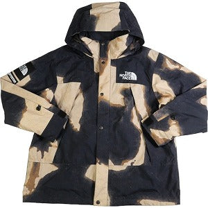 SUPREME シュプリーム ×THE NORTH FACE 21AW Bleached Denim Print Mountain Jacket  Black ジャケット 黒 Size 【L】 【中古品-良い】 20783476