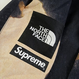 SUPREME シュプリーム ×THE NORTH FACE 21AW Bleached Denim Print Mountain Jacket Black ジャケット 黒 Size 【L】 【中古品-良い】 20783476