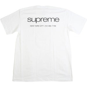 SUPREME シュプリーム 23AW NYC Tee White Tシャツ 白 Size 【S】 【新古品・未使用品】 20783782