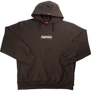 複数ありますSupreme Box Logo Hooded Sweatshirtパーカー茶S