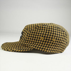SUPREME シュプリーム 23AW Houndstooth Wool Camp Cap Yellow キャンプキャップ 黄 Size 【フリー】 【新古品・未使用品】 20784725