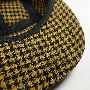 SUPREME シュプリーム 23AW Houndstooth Wool Camp Cap Yellow キャンプキャップ 黄 Size 【フリー】 【新古品・未使用品】 20784725