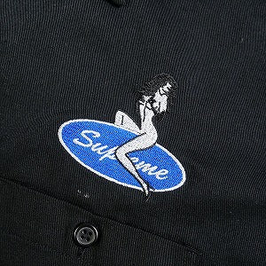 SUPREME シュプリーム 18SS Pin Up Work Shirt Black 長袖シャツ 黒 Size 【S】 【中古品-良い】 20784832