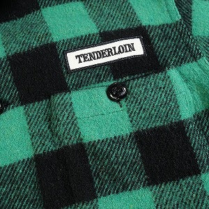 TENDERLOIN テンダーロイン T-BUFFALO JKT バッファローチェックジャケット 緑 Size 【M】 【中古品-非常に良い】 20784976