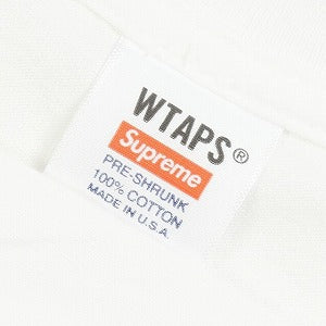 SUPREME シュプリーム ×WTAPS 21AW Sic em! Tee White Tシャツ 白 Size 【M】 【新古品・未使用品】 20785828