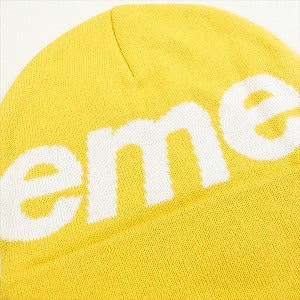 SUPREME シュプリーム 23AW Big Logo Beanie Gold ビーニー 黄 Size 【フリー】 【新古品・未使用品】 20786216