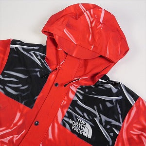 SUPREME シュプリーム ×THE NORTH FACE 23SS Trompe L'oeil Printed Taped Seam Shell Jacket ジャケット 赤 Size 【S】 【中古品-ほぼ新品】 20786557
