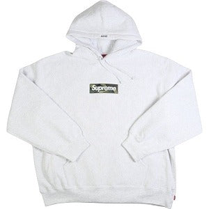 SUPREME シュプリーム 23AW Box Logo Hooded Sweatshirt Ash Grey ボックスロゴパーカー 灰 Size 【L】 【中古品-ほぼ新品】 20786775