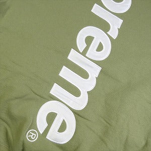 SUPREME シュプリーム 23AW Satin Applique Hooded Sweatshirt Light Olive パーカー オリーブ Size 【XL】 【新古品・未使用品】 20786778