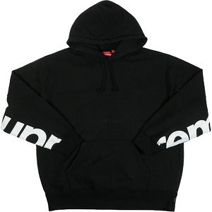 SUPREME シュプリーム 22SS Cropped Panels Hooded Sweatshirt Black 