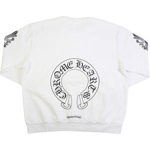 CHROME HEARTS クロム・ハーツ CH PLUS HORSESHOE CREW WHITE クルー