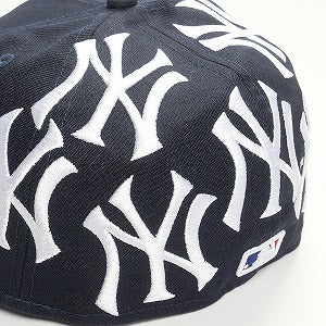 SUPREME シュプリーム ×New York Yankees ニューヨーク ヤンキース 21AW Box Logo New Era Navy ニューエラキャップ 紺 Size 【7　5/8(XL)】 【新古品・未使用品】 20786958