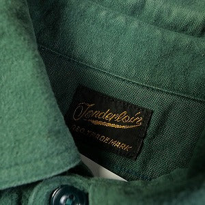 TENDERLOIN テンダーロイン T-CHAMOIS CLOTH SHT GREEN 長袖シャツ 緑