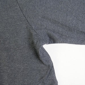 SUPREME シュプリーム 15AW Micro Stripe L/S Tee Black ロンT 黒 Size 【M】 【中古品-非常に良い】 20787257