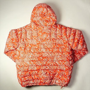SUPREME シュプリーム 22AW Micro Down Half Zip Hooded Pullover Red Paisley ジャケット 赤 Size 【L】 【中古品-非常に良い】 20787710
