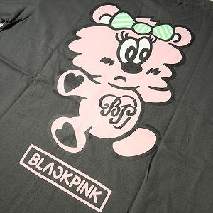 VERDY ヴェルディ × BLACK PINK BORN PINK PLUSH T-SHIRT Tシャツ 灰 Size 【L】 【新古品・未使用品】 20787792