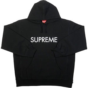 SUPREME シュプリーム 22AW Capital Hooded Sweatshirt Black パーカー 黒 Size 【L】 【新古品・未使用品】 20787868