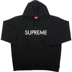 SUPREME シュプリーム 22AW Capital Hooded Sweatshirt Black パーカー