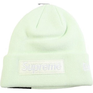 SUPREME シュプリーム 23AW New Era Box Logo Beanie Light Green