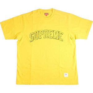SUPREME シュプリーム 23SS Sketch Embroidered S/S Top Yellow Tシャツ 黄 Size 【L】 【新古品・未使用品】 20788261