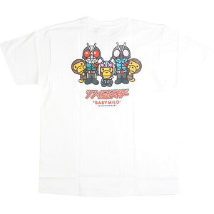 A BATHING APE ア ベイシング エイプ ×シン仮面ライダー BABY MIRO TEE WHITE Tシャツ 白 Size 【L】 【新古品・未使用品】 20788293