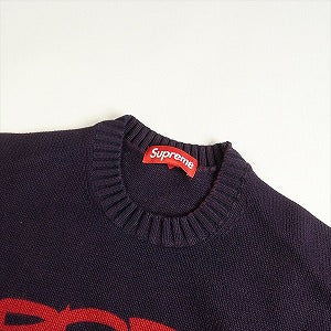12,600円supreme 24ss Supreme Futura Sweater Navy