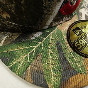 SUPREME シュプリーム 24SS Gold Cross S Logo New Era Real Tree キャップ 茶 Size 【7　3/8(M)】 【新古品・未使用品】 20788457