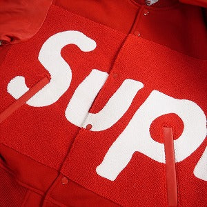 SUPREME シュプリーム 24SS Big Logo Chenille Varsity Jacket Red ジャケット 赤 Size 【L】 【新古品・未使用品】 20788993