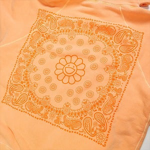 村上隆 ムラカミタカシ Flower Bandana Sweat Hoodie Coral orange パーカー オレンジ Size 【M】 【新古品・未使用品】 20789202