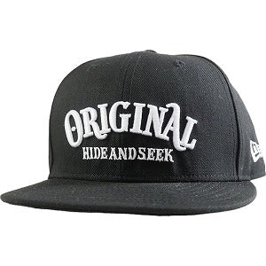 TENDERLOIN テンダーロイン ×HIDE AND SEEK ハイドアンドシーク NEWERA BASEBALL CAP BLACK キャップ  黒 Size 【フリー】 【中古品-良い】 20789289