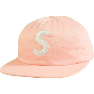 SUPREME シュプリーム 15SS S Logo 6-Panel Cap Peach キャップ ピンク 