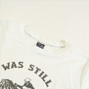NUMBER NINE ナンバーナイン 06SS About A Boy期 IF HE WAS STILL ALIVE スカル Tee White Tシャツ 白 Size 【L】 【中古品-良い】 20789773