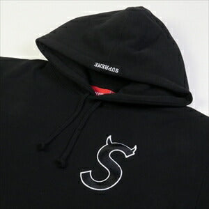 SUPREME シュプリーム 22AW S Logo Hooded Sweatshirt Black パーカー 黒 Size 【XL】 【新古品・未使用品】 20789820